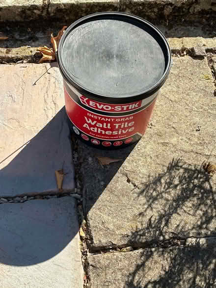 Photo of free Wall tile adhesive (Horton BS37) #1