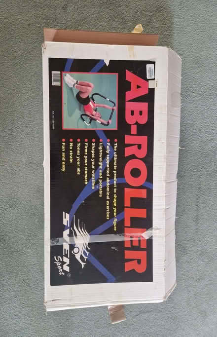 Photo of free AB-Roller for abdominal exercises (Heswall CH60) #1