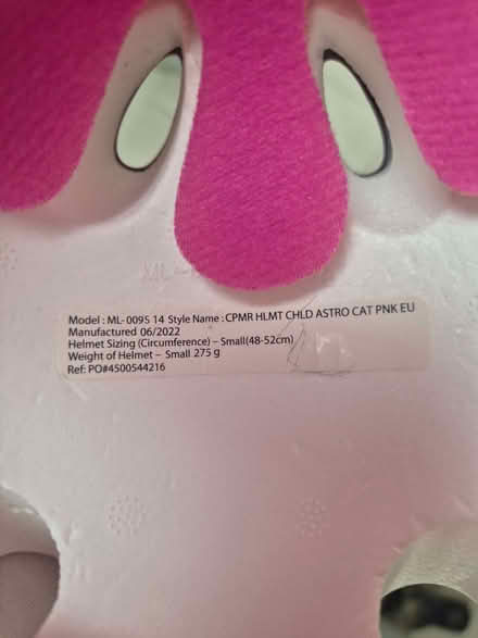 Photo of free Kids bike helmet (Heswall CH60) #3