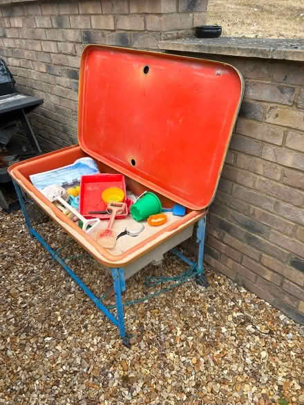 Photo of free Sandpit and buckets and spades (Brigstock NN14) #2