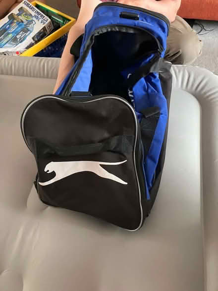 Photo of free Blue and Black Slazenger Sports bag (Wash Common RG14) #3
