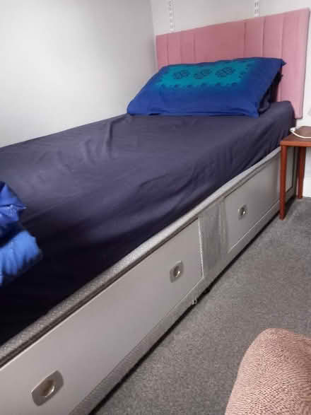 Photo of free Single divan bed base (Woodford IG8) #1