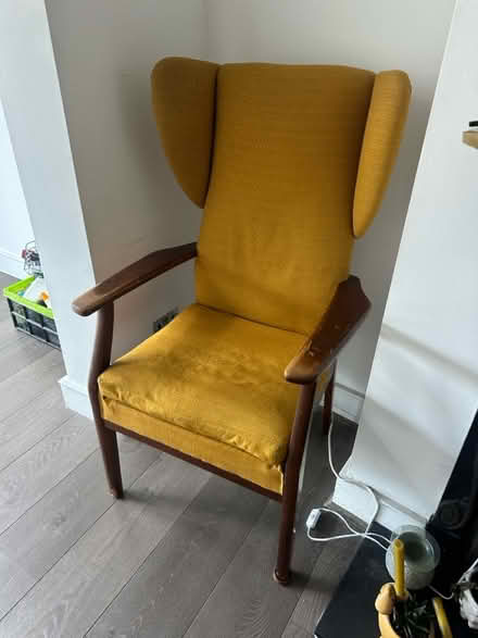 Photo of free Mustard Armchair (N11 2LJ) #2