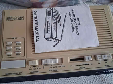 Photo of free Sanyo clock radio (Styvechale, Coventry CV3) #1