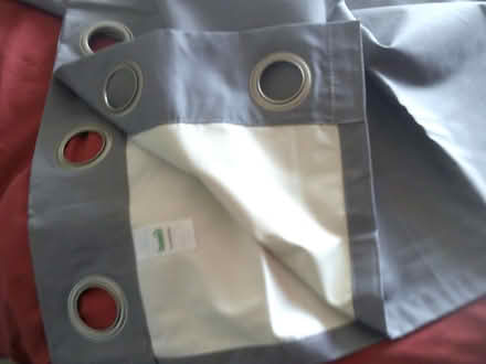 Photo of free Pale grey curtains (Thorpe St Andrew NR7) #2