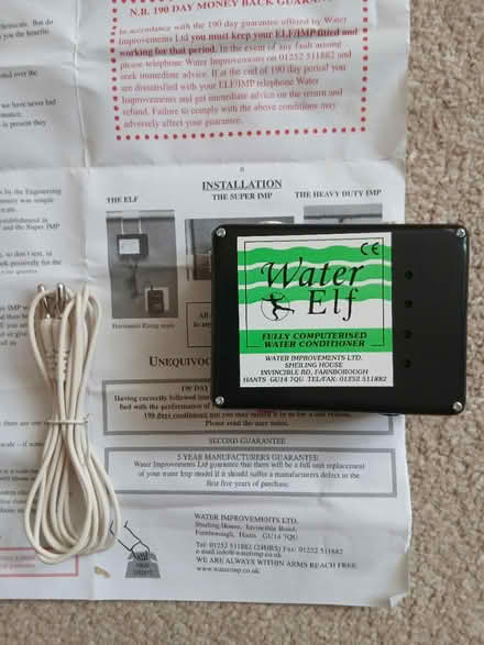Photo of free Water Elf water conditioner (Southbourne BH6) #1