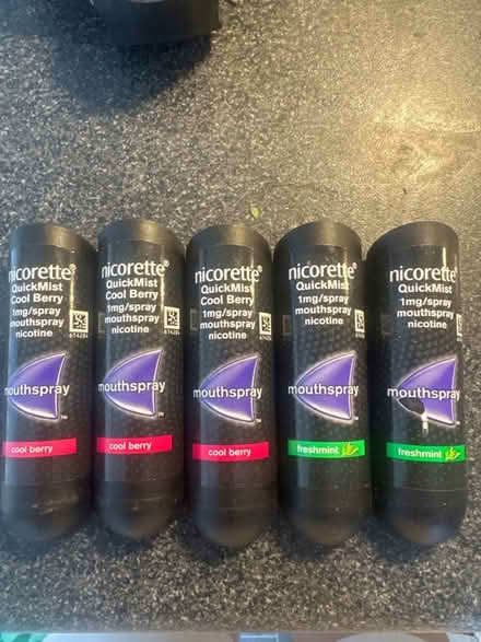 Photo of free 5 Nicorette sprays full (Newick BN8) #1