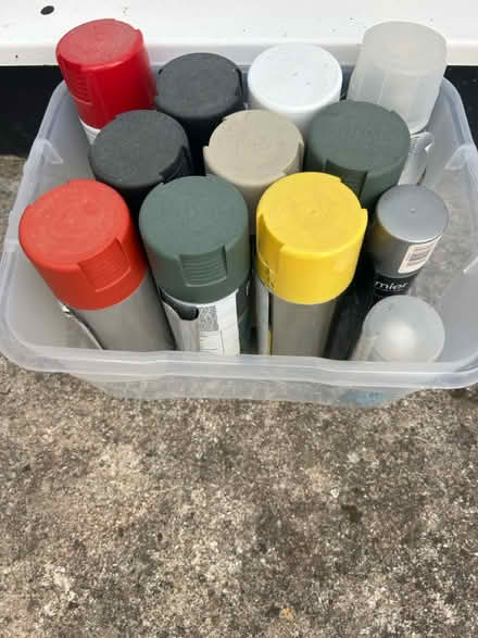 Photo of free Spray paints (Bognor Regis PO21) #1