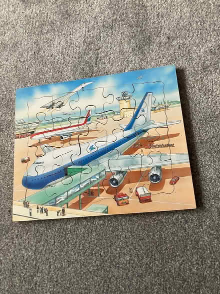 Photo of free A 20 piece childs wooden jigsaw in excellent condition. (Wash Common RG14) #2