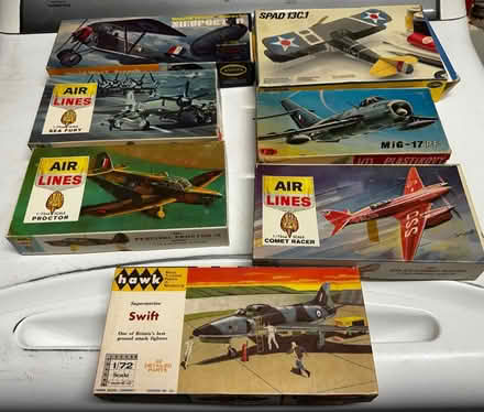 Photo of free Plastic model airplane kits (Castro Valley) #2