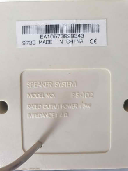Photo of free Computer speakers (Fishers Green SG1) #3