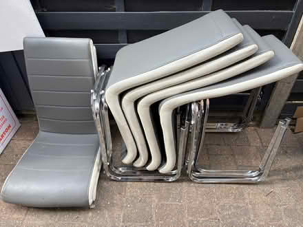Photo of free 6 Faux Leather Dinner Chairs (Old Heath CO2) #1