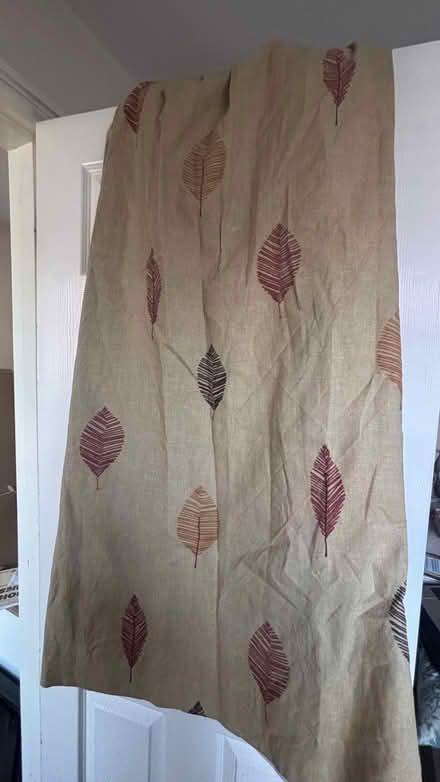 Photo of free 2 Panels - Lined Curtains - 210 W x 130cm H (Lemsford AL8) #1