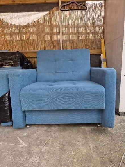 Photo of free 2 single sofa beds with storage (Wood End UB6) #2