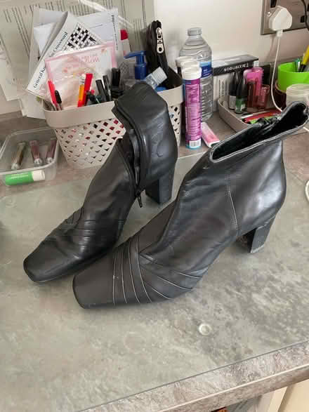 Photo of free Clarke short black boots size 5.5 (Lindfield RH16) #2