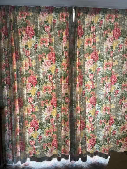 Photo of free 2 pairs of matching curtains (Sale M33) #1