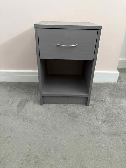 Photo of free Grey bedside cabinet (Eastlands CV22) #1