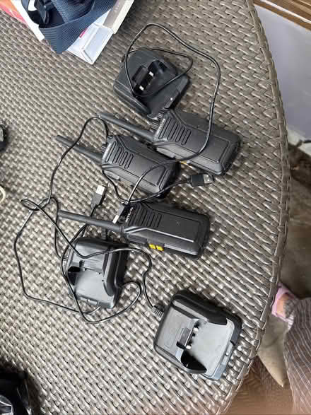 Photo of free walkie talkie - 3 with charger (Near Saint Luke’s EC1V) #1