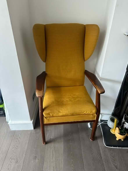 Photo of free Mustard Armchair (N11 2LJ) #1