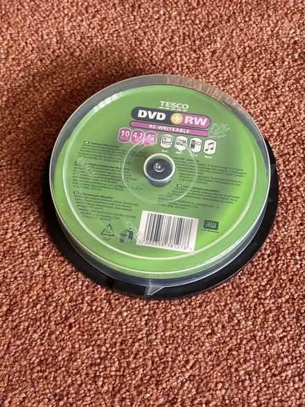 Photo of free 6 blank DVD-RW discs (Winkfield Row RG42) #1