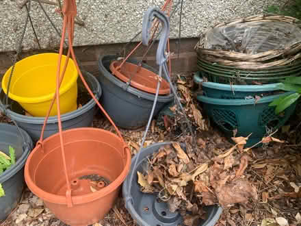 Photo of free Plant pots & hanging baskets (Glenrothes KY6) #1