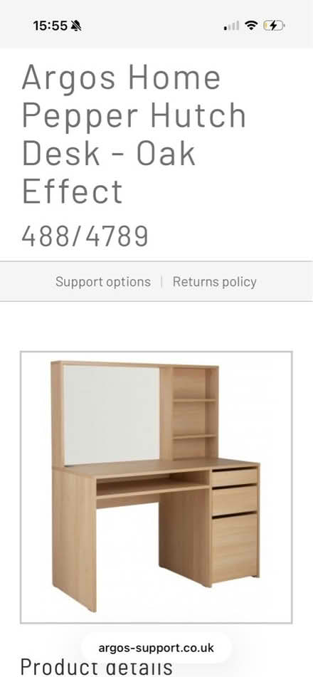 Photo of free Computer desk (Ls14 1fl) #1