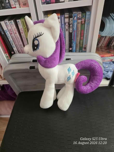 Photo of free My Little Pony Rarity Plushie (spondon DE21) #1