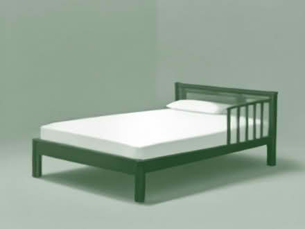 Photo of free John Lewis white cot and clean mattress (Felmingham NR28) #1