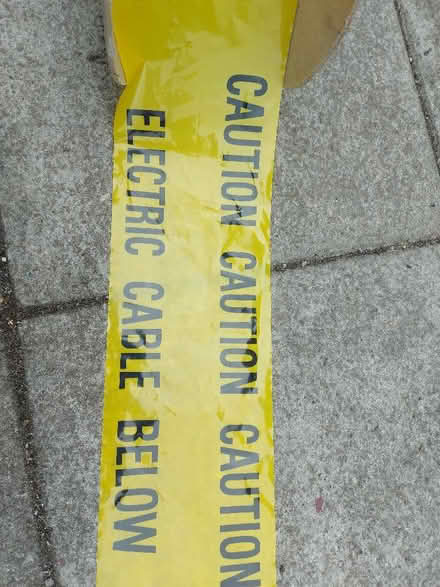 Photo of free Caution Electric Cable Tape (Saltney CH4) #2
