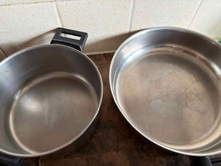 Photo of free Fry pan & pot with lids (Dagenham RM9) #2