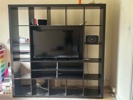 Photo of free TV stand with bookshelf (Staines-upon-Thames TW18) #2