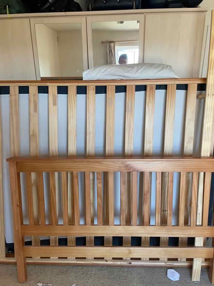 Photo of free King size wooden bed frame (Central Reading RG1) #2