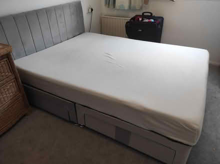 Photo of free King size bed frame and mattress (Orpington, BR6) #3