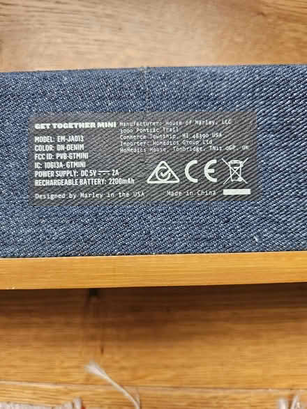 Photo of free Marley speaker (Bathford) #4