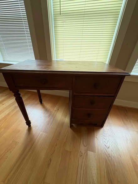 Photo of free Solid wood desk (Woodridge near Perry School) #1