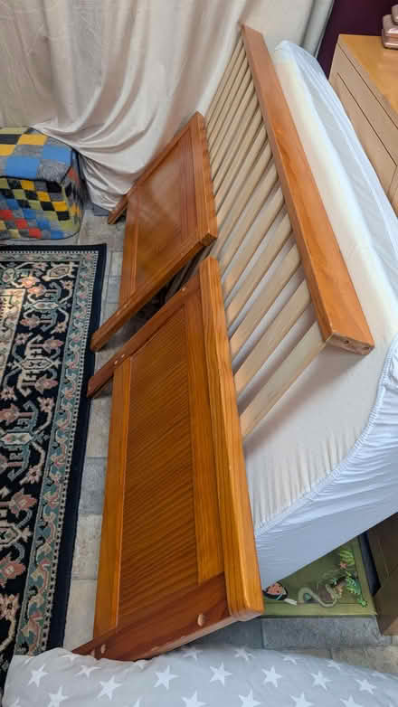 Photo of free Child's Bed and Bedding (Woodley RG5) #3