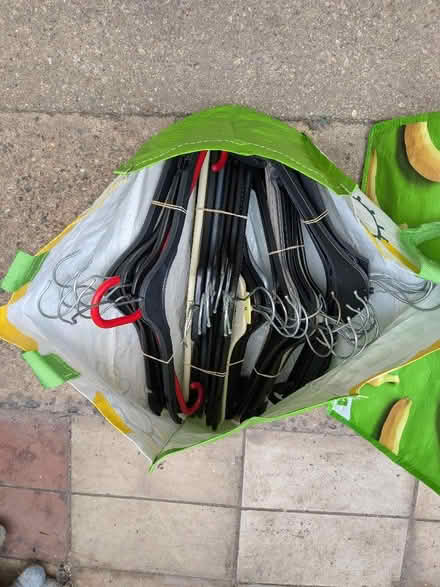 Photo of free Plastic Coat Hangers (Biggleswade SG18) #1