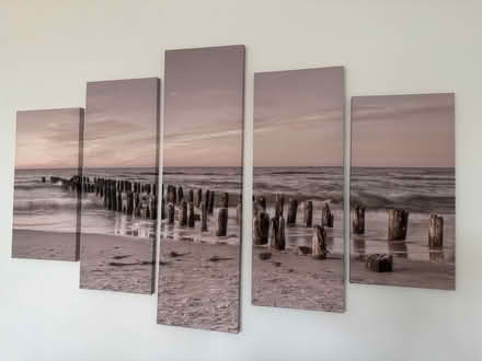 Photo of free Sea scene 5 piece print (Epsom) #1