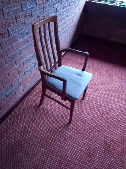 Photo of free 2x Teak Carver dining chairs (Bottling Wood WN1) #2