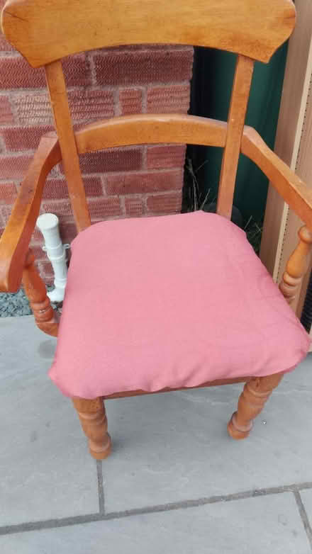 Photo of free 6 antique pine dining chairs (Hereford HR4) #3