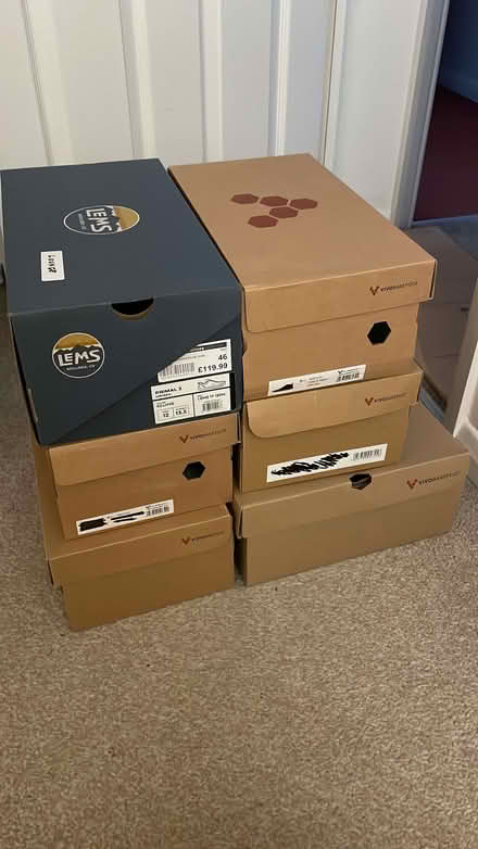 Photo of free Six empty shoeboxes. (New Duston NN5) #1