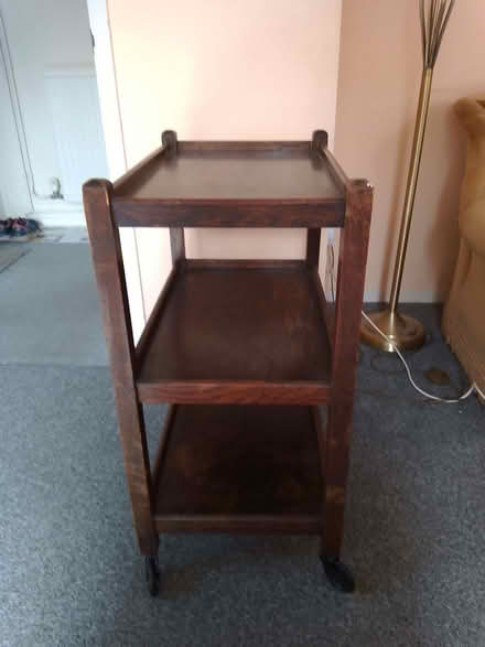 Photo of free Wooden Drinks Trolley (Moreton Hall IP32) #2