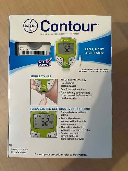Photo of free Contour blood glucose monitor (Bramhall SK7) #2