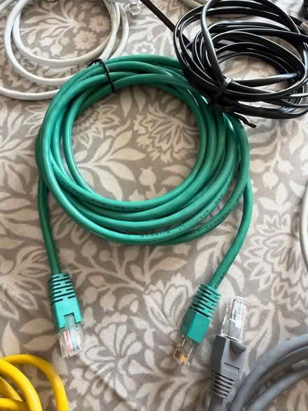 Photo of free Ethernet, audio and telephone cables (Nunnery Wood WR5) #3