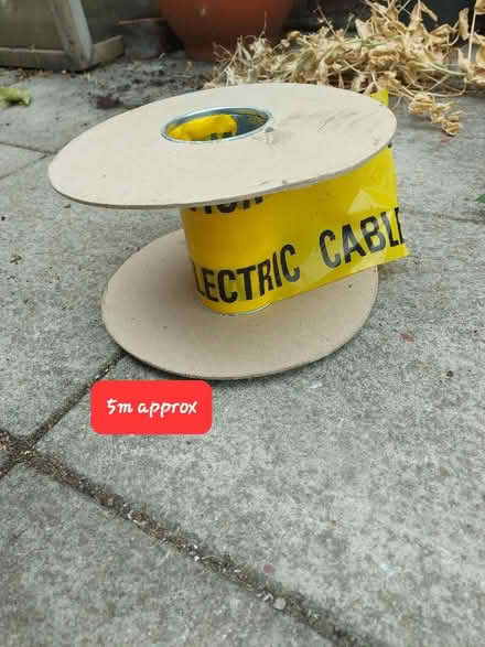 Photo of free Caution Electric Cable Tape (Saltney CH4) #1