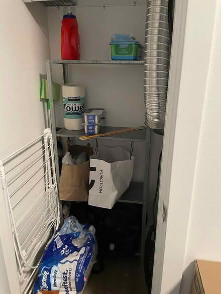 Photo of free Lightweight silver shelf (Fremont, WA) #1