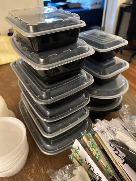 Photo of free Plastic utensils, to-go containers (20016) #3