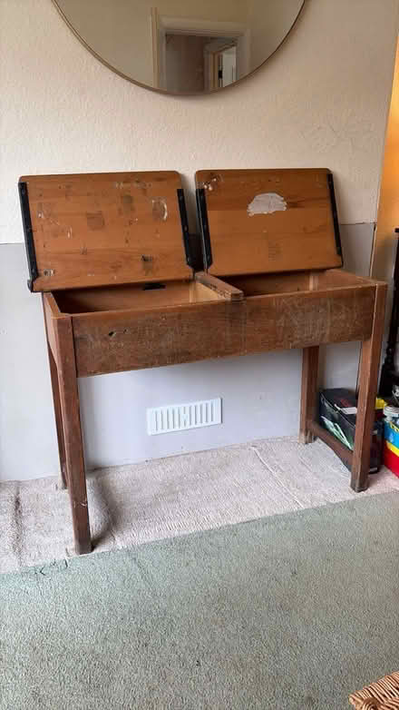 Photo of free Children’s wooden desk (Sheffield s17) #1