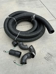 Photo of free Corregated Tubing and connectors (Carmel) #1