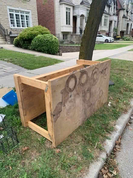 Photo of free Curb alert: workbench/potting table (Yonge/Finch) #1